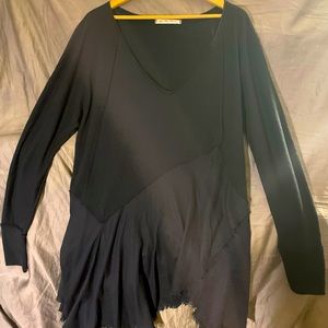 FREE PEOPLE Comin’ In Hot Tunic/Dress-Black Size M